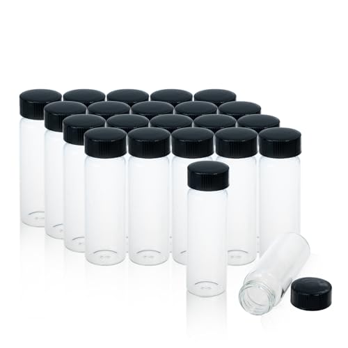 5 ml Plastic Vials, Natural Frosted Polypropylene Mini Cylinders (Bulk), Caps NOT Included