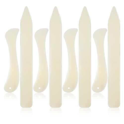 8 Stück Papier Falzbein Papier Bonefolder Kunststoff Spitz Papier Knochen...