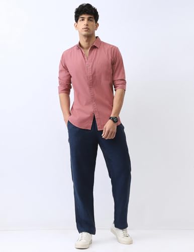 Image of Urbano Fashion Men's Cotton Full Sleeve Regular Fit Casual Solid Shirt