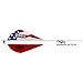 Bohning Blazer QuikFletch American Flag 6 pk, White