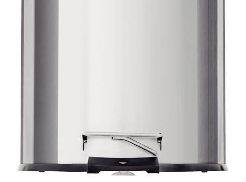 Image of Tramontina 30L Stainless Steel Pedal, Waste, bin, Garbage, Trash, 295X295X655MM