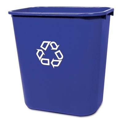 RCP295673BE - Plastic - Rubbermaid Commercial Deskside Recycling Container - Each