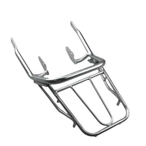 Porte bagages moto pour FTR223 support arrière argenté résistant