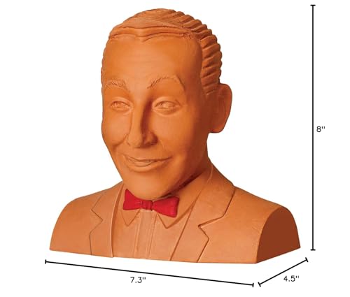 Chia Pet Pee-Wee Herman with Seed Pack, Decorative Pottery Planter, Easy to Do and Fun to Grow, Novelty Gift, Perfect for Any Occasion