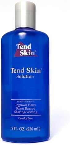 Tend Skin Solution for Razor Bumps and Ingrown Hair, 8 Oz