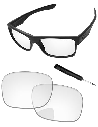 Image of Replacement Lenses & Screwdriver for Oakley TwoFace OO9189 Sunglass - Precision Fit, UV Block & Impact Resistant