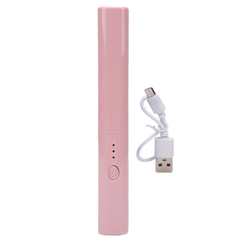 Peine alisador eléctrico cerámico inalámbrico rosado miniatura 5