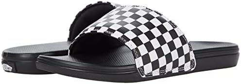 Vans La Costa Slide-On (Big Kid) (Checkerboard) White 5 Big Kid M | Image 3
