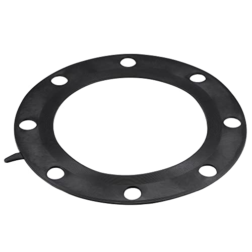 Joint de bride en caoutchouc DN200 pour tuyau 8 pouces rondelle plate noire 8 trous