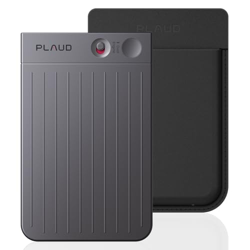 PLAUD NOTE KI Digitales Diktiergerät, 64GB Aufnahmegerät mit KI-Funktion