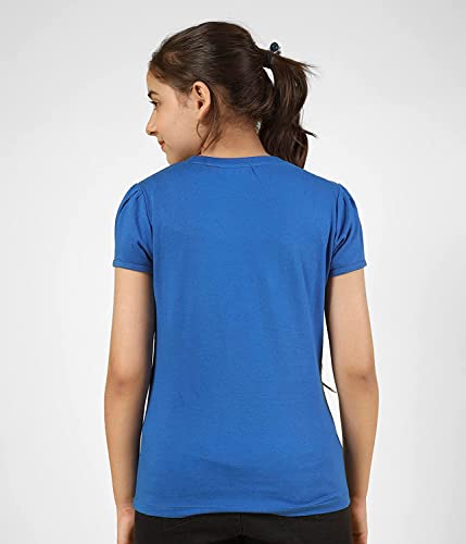 Image of KYDA KIDS Girls Cotton Full Sleeve Sequence and Embroidery Tops - Multicolor (Pack of 1)