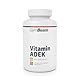 GymBeam Vitamin ADEK (Kapseln) - mit fettlöslichen Vitaminen (A, D, E, K), unterstützt Immunsystem, gesunde Knochen, Haut und Schleimhäute, Eisenstoffwechsel, Sehkraft und Muskelfunktion, 90 caps