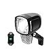 ADDVIEW E-Bike Frontlicht 170 Lux Hammer E170 Plus &ndash; Fernlicht, Abblendlicht, mit Lenker-Schalter, IP65, Aluminium, StVZO/ECE-konform, f&uuml;r 8&ndash;48V DC, blendfrei & stark