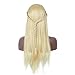 Loviness 360 Lace Frontal wigs Human Hair Wigs Pre Plucked Hairline with Baby Remy Straight Human Hair Lace Front Wigs Natural Color 150% Density Bleached Knots (18 Inch, #613)