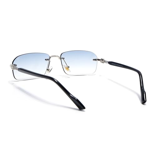 Image of Voyage UV Protected Rimless Sunglasses for Men & Women