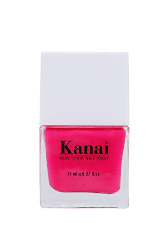 Kanai Beauty Matte Nail Paint 8- Free Non-Toxic Longwear Tint Cruelty Free Vegan Nail Polish - 11ml / 0.37 fl oz; Fuschia