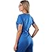 Meidiero Scrub Tops Women, Slim-fit Medical Shirts, Soft Stretch & Wrinkle-Resistant Women's Scrub Tops with 2 Chest Pockets Royal Blue