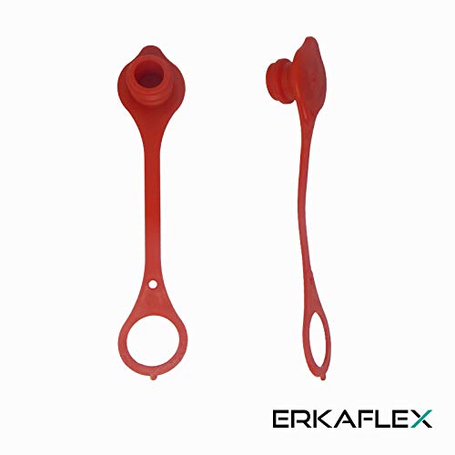Preisvergleich Produktbild Hydraulik Staubschutz Staubkappe für Standardmuffe Baugröße 3 Rot