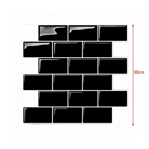 Pegatinas de pared 3D imitación ladrillo y azulejos adhesivos para salpicaderos de cocina 7