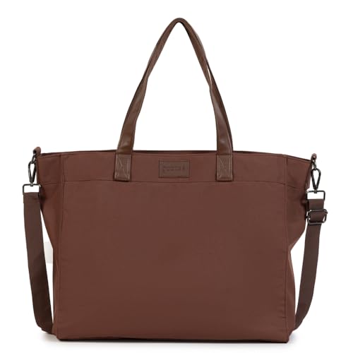 Bolsa Tote Daily Clear Gocase - Leve, Moderna e Minimalista (Marrom)