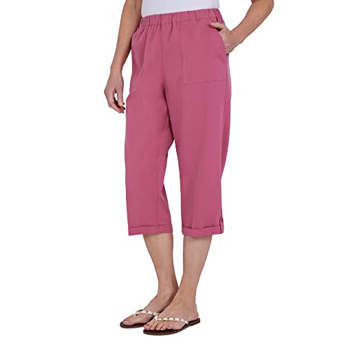 Alfred Dunner Women's Twill Pull-On Capri3