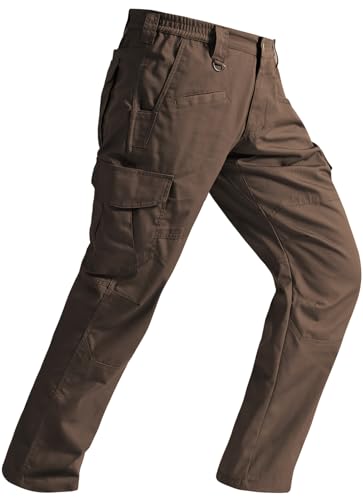 SPOSULEI Mens Tactical Cargo Work Pants