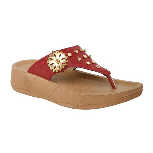 Image of BELLA by Labella Women's Fashion Platform Slip-On Sandal - Comfortable, Lightweight, Slip-Resistant, Breathable - Ideal for Casual and Office Wear