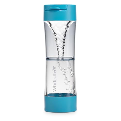 Whirlbottle The World's First Drink-And-Play Water Bottle | Sensory Fidget Toy for Kids, Tweens & Teens | Satisfying Vortex Cyclone Tornado STEM Science Toy | Clear BPA-Free Tritan Plastic 21 oz