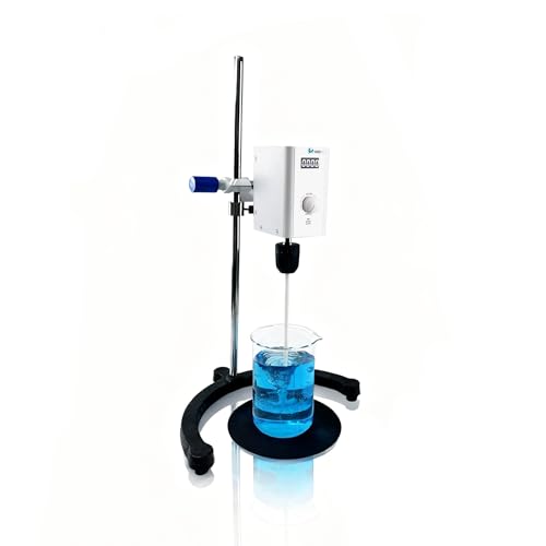 Digital Lab Overhead Stirrer with Support Stand
