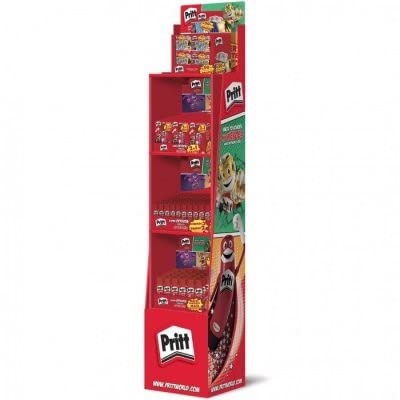 Pritt Expositor de pegamento oficial con 180 unidades