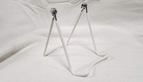 All American Displays 2M Adjustable Wire Display Easels (White, 12)