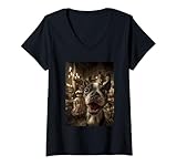 Photo Gallery donna boston terrier selfie con creepy dolls spettrale cane di halloween maglietta con collo a v Photo Gallery donna boston terrier selfie con creepy dolls spettrale cane di halloween maglietta con collo a v