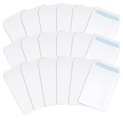 Postmaster A5 Envelopes 229 x 162 mm C5 90 GSM Self Seal White 500 Pack