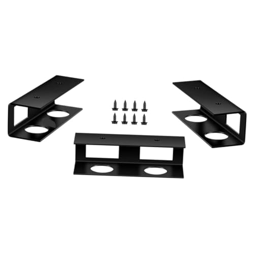 WOONEKY 1set Under Desk Laptop Holder Compact Keyboard Bracket for Space-Saving Storage Installation for Desks Material