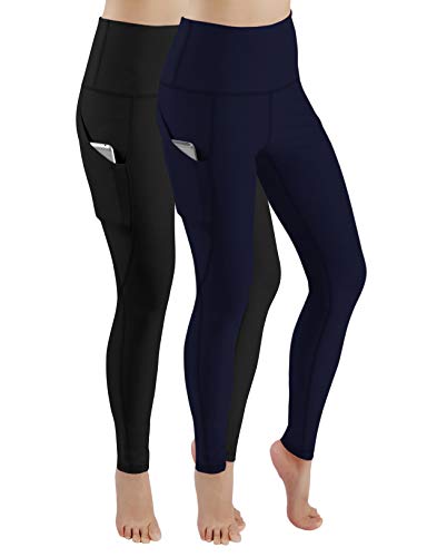 image for ODODOS Women's High Waist Yoga Pants with Pockets,Tummy Control,Workou