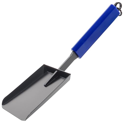 CKLT 15in Fireplace Ash Shovel for Fire Pit & Indoor Fireplace - Solid Iron Gardening Shovel
