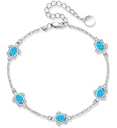 HUKKUN Pulsera Para Mujer De Plata De Ley Con Mariquita/mariposa/dragón Barbudo/Shih Tzu/gato Egipcio/elefante, Joyería De Regalo Para Mujer, Plata De Ley, No Es Una Piedra Preciosa