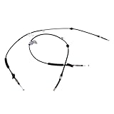 2PCS Left&Right Rear Parking Brake Cable for Acura Integra Sedan 1994-1998, Honda Civic EX LX 1992-1995, Honda Civic SI 1999 Parking Brake Cable 47560S04932 47510SR4933 47560-S04-932, 47510-SR4-933