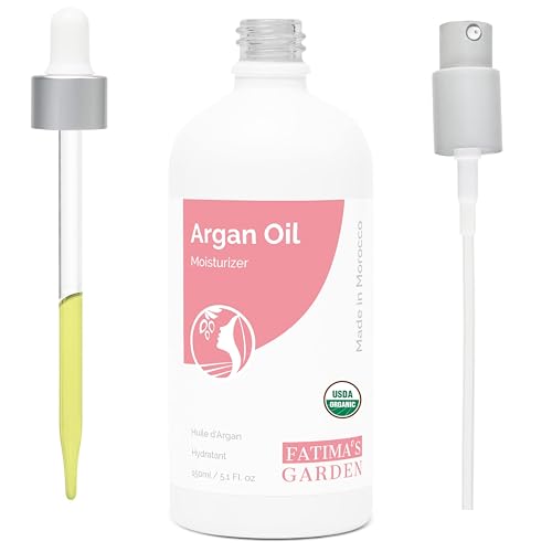 Fatima's Garden Olio di Argan - Idratante Organico per...