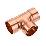 Acoplamiento de tubería de cobre para conectar y extender tuberías y tubos de los sistemas de aire acondicionado, refrigeración, etc.