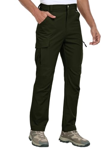 Men's Hiking Cargo Pants Water Resistant Quick Dry Lightweight Fishing Camping Cycling Travel Outdoor Pants2