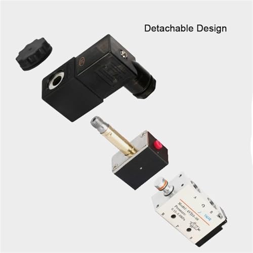 Électrovanne pneumatique 4V410-15 de commande pour vérin industriel - 4