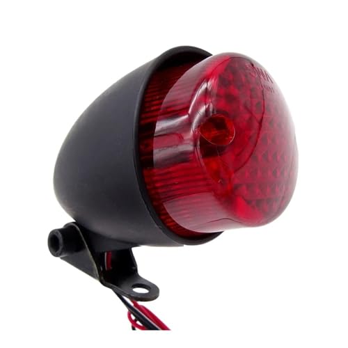 Feu arrière LED universel moto 12V chopper bobber cruiser custom - 3