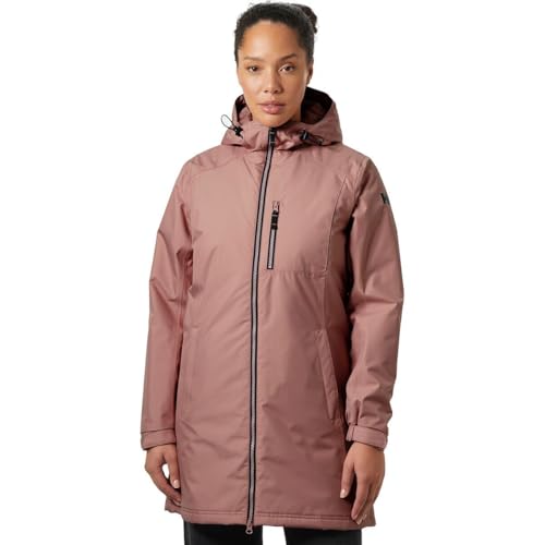 Helly Hansen Women's Long Belfast Winter Jacket, 096 Ash Rose, X