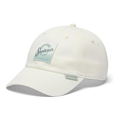 Image of Columbia Unisex Provisions Ball Cap, Lemon Wash /Mountain Landscape