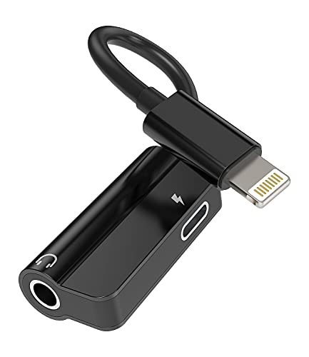 Zoyuzan Lightning to 3.5mm Audio Adapter, Charging and Audio, Compatible with iPhone 11 and iPad, Copper Core for Lossless Digital Sound Quality