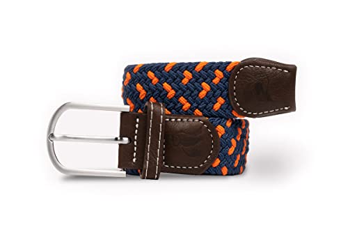 SWOLE PANDA Recycled Woven Weave Belt Premium Elastic Stretch Belt for Men & Women - Adjustable No-Hole Sustainable Design for Comfort Fit