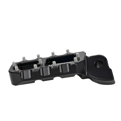 Image of JFG RACING Dirt Bike Foot Pegs,Forged 6063 Aluminum CNC Rest Pedal Footpegs for YZ65 18-26 /YZ85 02-26 /YZ125 97-26 /YZ250 98-26 /YZ250F 01-22 /WR250F 01-24 /YZ450F 03-22 /WR450F 03-26 /YZ125X YZ250X-Black