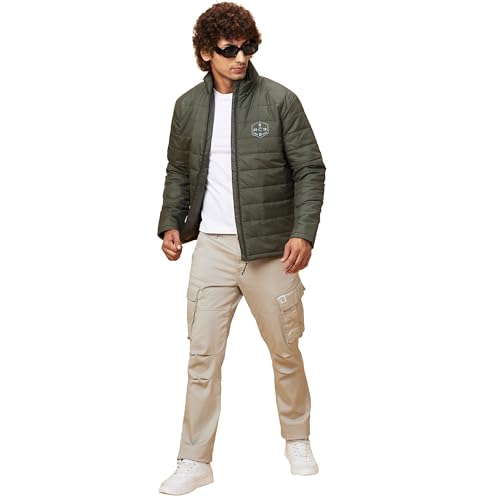 Image of Being Human Navy Regular Fit Men's Jacket Clothing