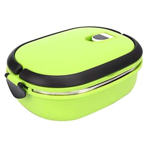 LIZEALUCKY Thermal Bento Lunch Box with Stainless Steel Thermal Insulation, 1-3 Layers of Food Containers for Adult Pack Food Suitable for Work Office (1-Layer) Cover